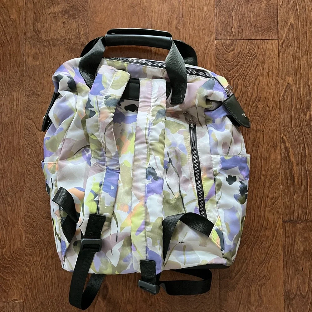 Floral Multi-Color Backpack - Picture 3 of 7